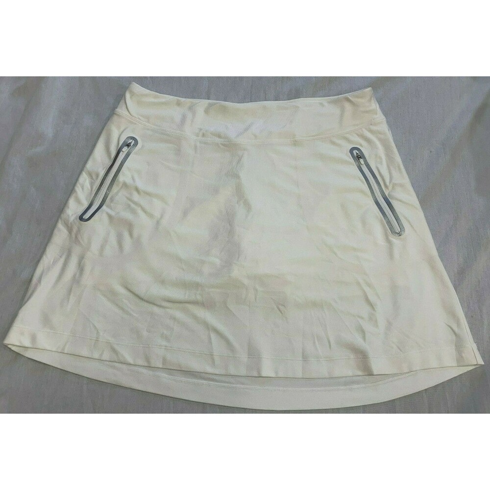 NIKE GOLF TOUR PERFORMANCE WOMENS ATHLETIC SKIRT SKORT WITH BUILT SHORTS SIZE L